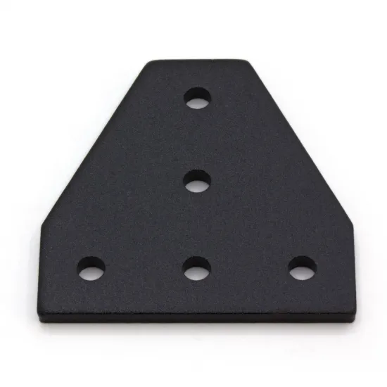 Placa de unión exterior en T para perfiles de aluminio serie 20, 60 × 60 mm