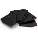 Placa de unión exterior en T para perfiles de aluminio serie 20, 60 × 60 mm