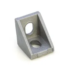 Escuadra interior reforzada para perfiles serie 20, 20 × 28 mm