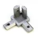 Conector interno de esquina de 3 vías para perfiles serie 20, rosca M4