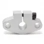 Imagen de Soporte con brida SHF8 de aluminio para varilla lisa de 8 mm