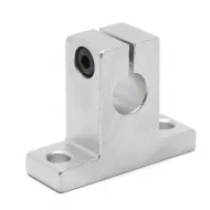 Soporte de aluminio SK10 para varilla lisa de 10 mm