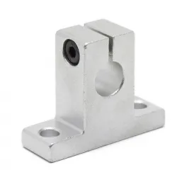Soporte de aluminio SK10 para varilla lisa de 10 mm