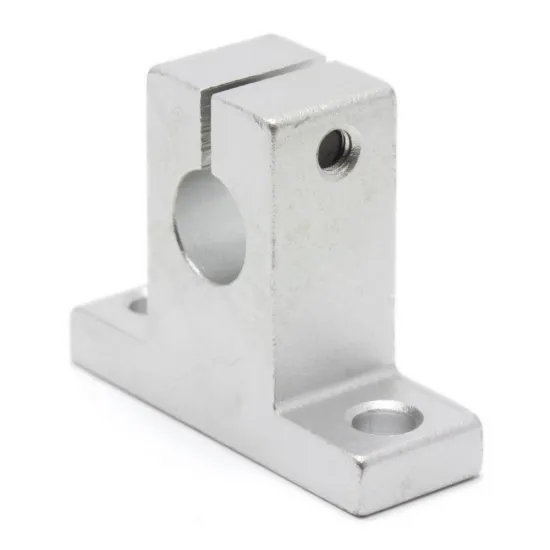 Soporte de aluminio SK10 para varilla lisa de 10 mm