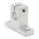 Soporte de aluminio SK10 para varilla lisa de 10 mm