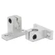 Soporte de aluminio SK10 para varilla lisa de 10 mm