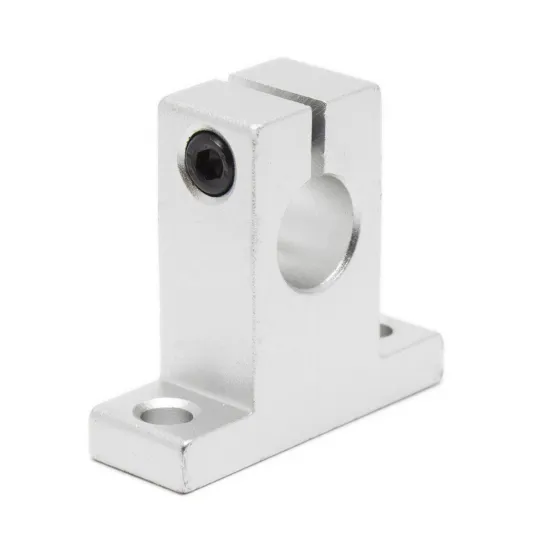 Soporte de aluminio SK12 para varilla lisa de 12 mm