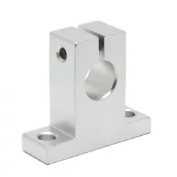 Soporte de aluminio SK12 para varilla lisa de 12 mm
