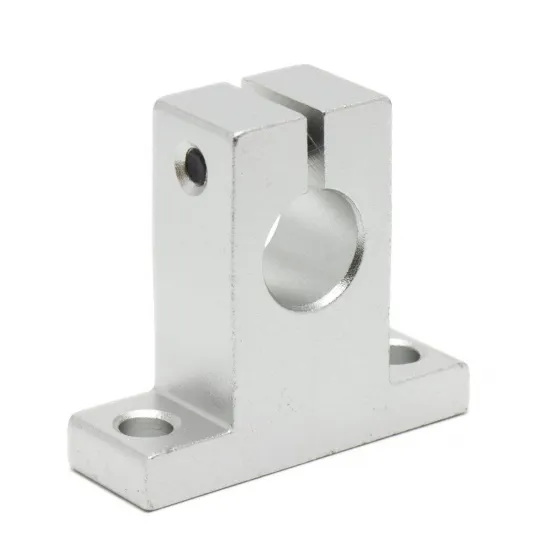 Soporte de aluminio SK12 para varilla lisa de 12 mm