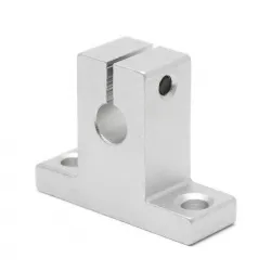 Soporte de aluminio SK8 para varilla lisa de 8 mm