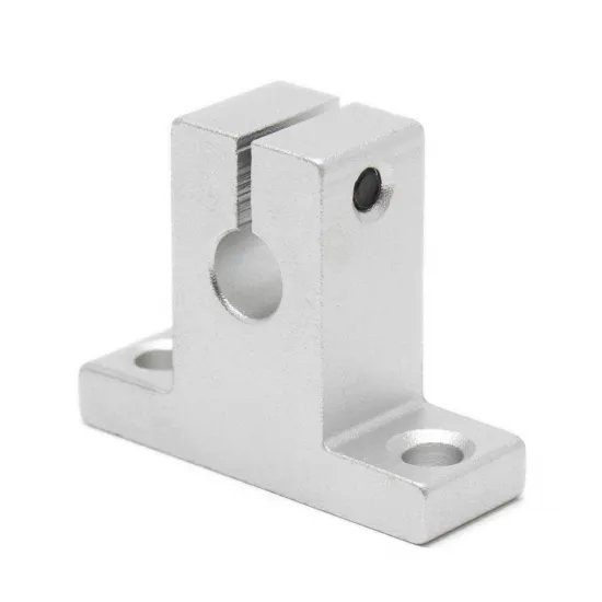 Soporte de aluminio SK8 para varilla lisa de 8 mm