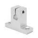 Soporte de aluminio SK8 para varilla lisa de 8 mm