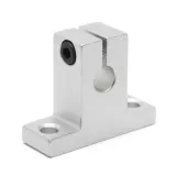 Soporte de aluminio SK8 para varilla lisa de 8 mm