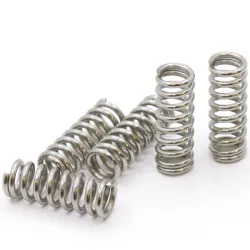 Muelle de compresión de acero niquelado 7,5 × 20 mm para tornillos M3/M4