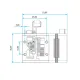 Extrusor H2 V2X - doble engranaje - Compatible con Voron StealthBurner