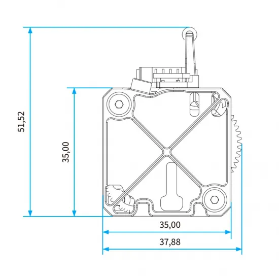 Extrusor H2 V2X - doble engranaje - Compatible con Voron StealthBurner