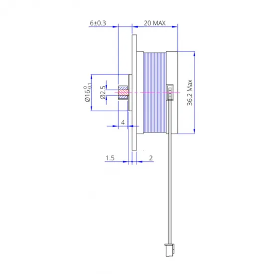 Extrusor Orbiter V2.5 - LDO Motors - Extrusión de doble engranaje para Voron