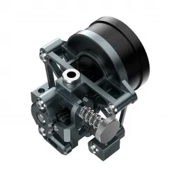 Extrusor FYSETC Metal Sherpa Mini V1.5 CNC 6,25:1 con motor de 36 mm