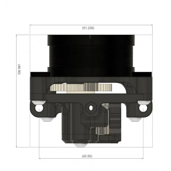 Extrusor FYSETC Sherpa Mini V1.5 6,25:1 con motor NEMA 14