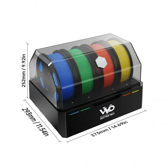 Vivid | Sistema multimaterial con secado activo integrado para impresión 3D