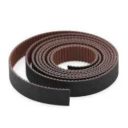 Correa dentada GT2 antidesgaste de 10 mm reforzada con fibra de vidrio, 1 m