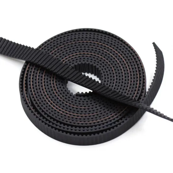 Correa dentada GT2 POWGE de 9 mm reforzada con fibra de vidrio, 1 m