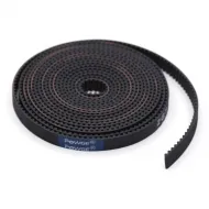 Correa dentada GT2 POWGE de 6 mm reforzada con fibra de vidrio, 1 m