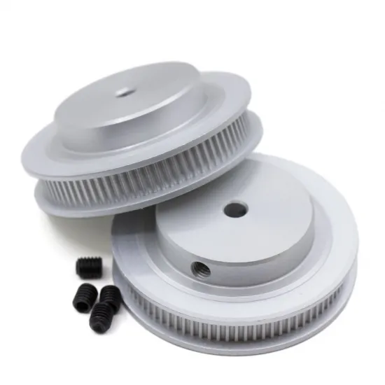 Polea dentada GT2 POWGE 80T para correa de 6 mm, eje de 5 mm