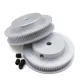 Polea dentada GT2 POWGE 80T para correa de 6 mm, eje de 5 mm