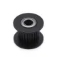 Polea loca dentada GT2 POWGE 20T con rodamiento para correa de 10 mm, DI 5 mm