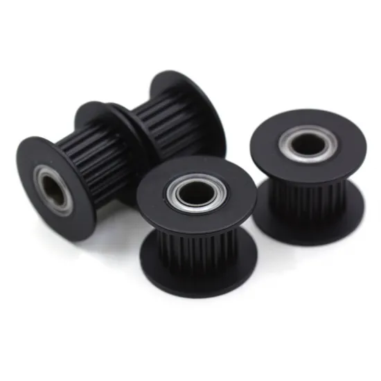 Polea loca dentada GT2 POWGE 20T con rodamiento para correa de 10 mm, DI 5 mm
