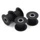 Polea loca dentada GT2 POWGE 20T con rodamiento para correa de 10 mm, DI 5 mm