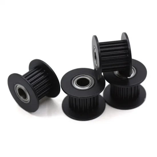 Polea loca dentada GT2 POWGE 20T con rodamiento para correa de 10 mm, DI 5 mm