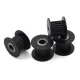 Polea loca dentada GT2 POWGE 20T con rodamiento para correa de 10 mm, DI 5 mm