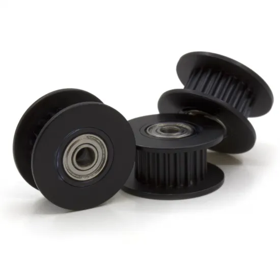 Polea loca dentada GT2 POWGE 20T con rodamiento para correa de 6 mm, DI 3 mm