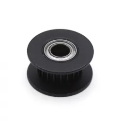 Polea loca dentada GT2 POWGE 20T con rodamiento para correa de 6 mm, DI 5 mm