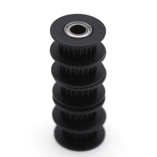 Polea loca dentada GT2 POWGE 20T con rodamiento para correa de 6 mm, DI 5 mm