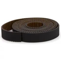 Correa dentada GT2 RF POWGE de 10 mm reforzada con fibra de vidrio, 1 m