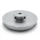 Polea dentada GT2 Fresa 3D 80T para correa de 6 mm, eje de 5 mm