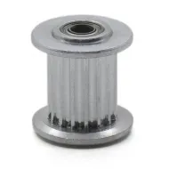 Polea loca dentada GT2 16T con rodamiento para correas de 9 y 10 mm, DI 3 mm