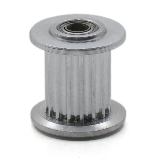 Polea loca dentada GT2 16T con rodamiento para correas de 9 y 10 mm, DI 3 mm