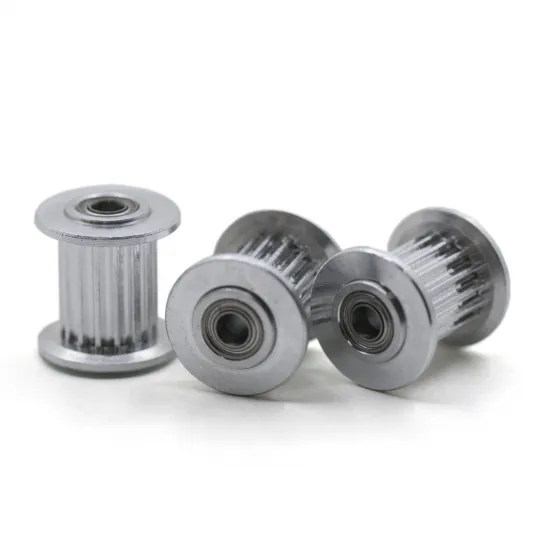 Polea loca dentada GT2 16T con rodamiento para correas de 9 y 10 mm, DI 3 mm
