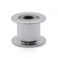 Polea loca lisa GT2 tamaño 20T con rodamiento para correa de 10 mm, DI 5 mm