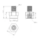 Extensor de zona de fusión Trianglelab ZS-MZE para hotends V6 y compatibles