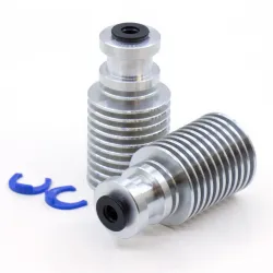 Disipador compacto V6 Bowden con racor integrado, guía PTFE y rosca M7
