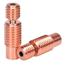 Garganta bimetálica Trianglelab V6 M6/M7 All Metal para filamento de 1,75 mm