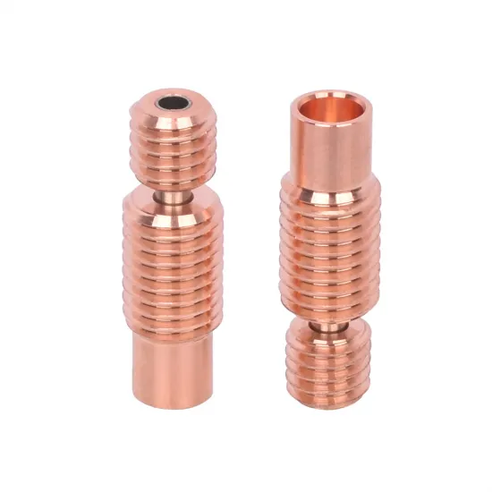 Garganta bimetálica Trianglelab V6 M6/M7 All Metal para filamento de 1,75 mm