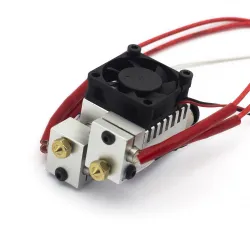 Hotend dual V6 tipo Chimera para filamento de 1,75 mm (Bowden)