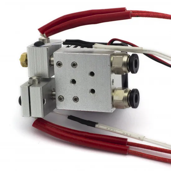 Hotend dual V6 tipo Chimera para filamento de 1,75 mm (Bowden)