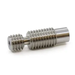 Garganta All Metal V6 de acero inoxidable con rosca M6/M7 para filamento de 1,75 mm